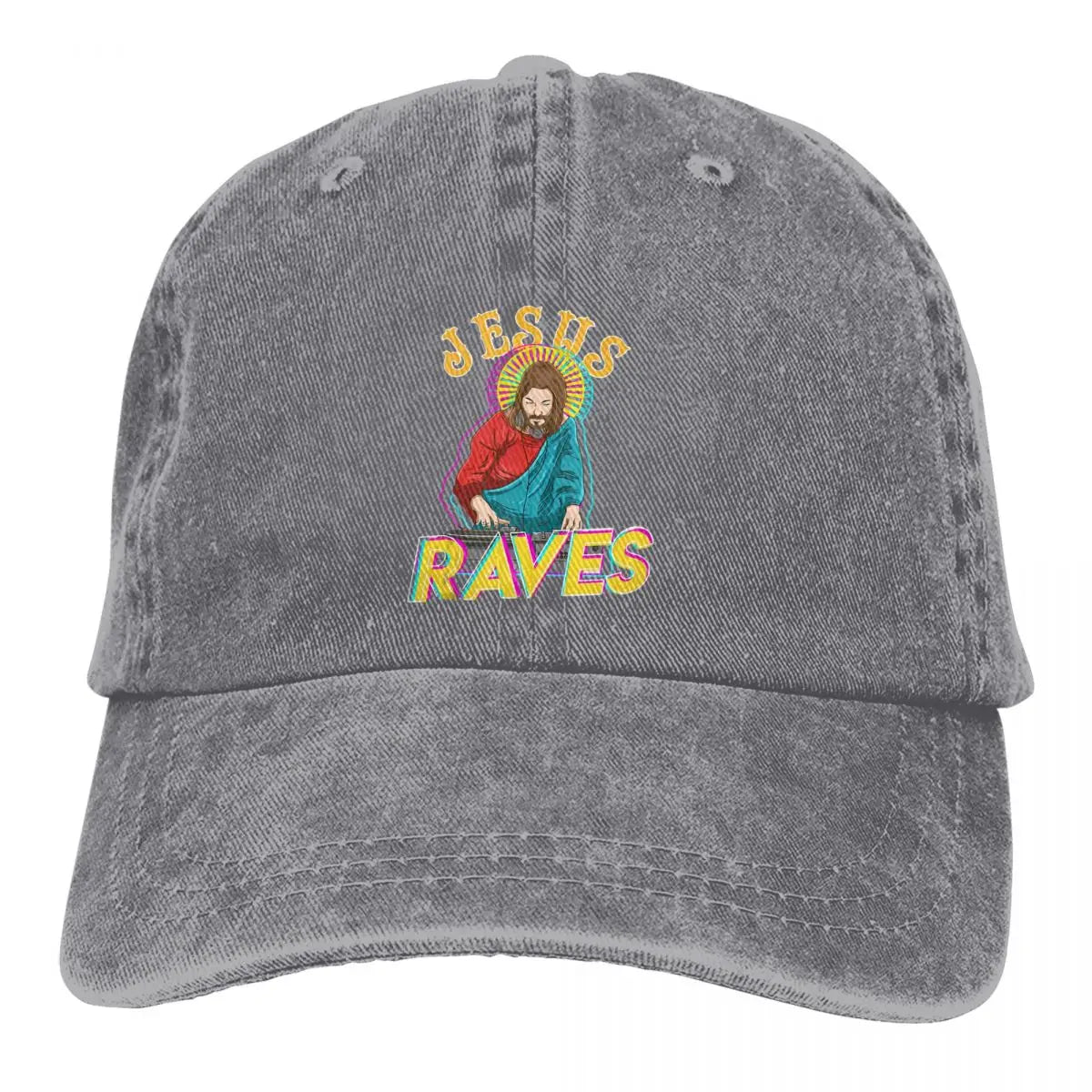 Jesus Raves Baseball Cap — dettaglio