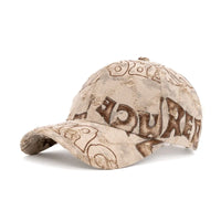 Jumble Letter Baseball Cap — vista frontale