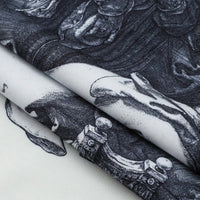 "Knights Realm" Short Sleeve Button Down Shirt — vista laterale