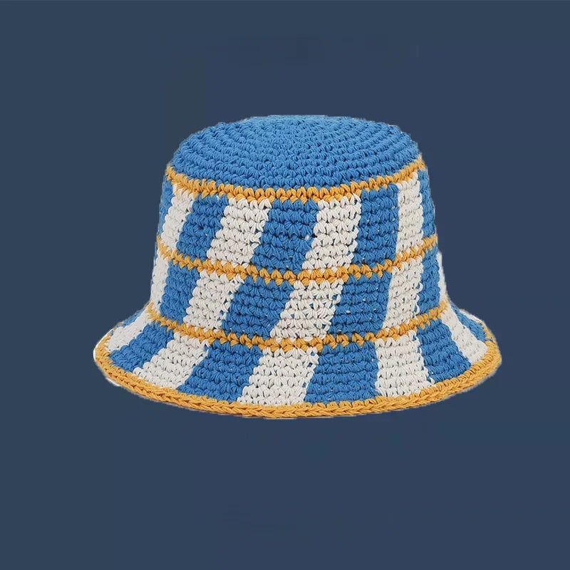 Knit Bucket Hat — vista posteriore