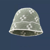 Knit Bucket Hat — dettaglio della stampa