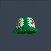 Knit Bucket Hat — vista posteriore