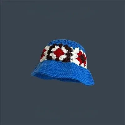 Knit Bucket Hat — vista frontale