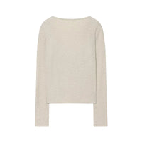 Lace Cropped Low Cut Cardigan Top — in alternativa