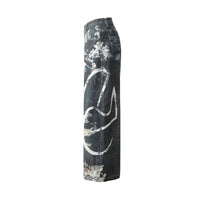 Lace Print Graphic Mens Jeans — in alternativa