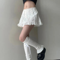 Lacey White Mini Skirt — in alternativa