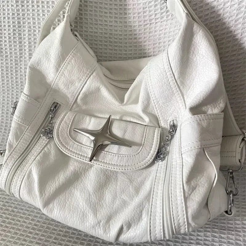Leather Cross Handbag — dettaglio