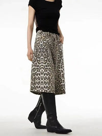 Leopard Jorts — vista posteriore