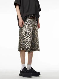 Leopard Jorts — dettaglio della stampa