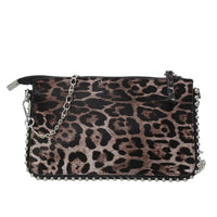 Leopard Leather Mini Handbag — in alternativa