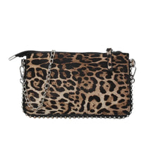 Leopard Leather Mini Handbag — dettaglio