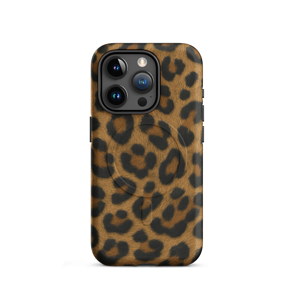 Leopard Print MagSafe Case — vista laterale