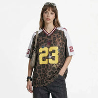 Leopard Print Mesh Jersey — in alternativa