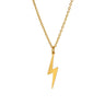 Y2K Lightning Pendant Necklace