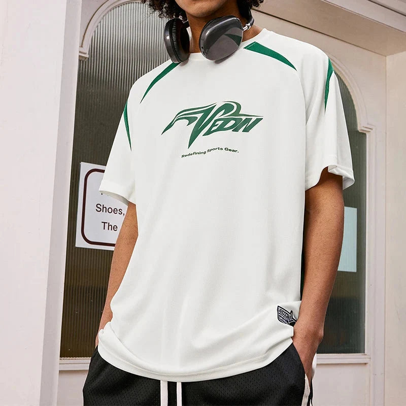 Lightweight Activewear Summer T Shirt — vista laterale