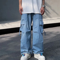 Lightweight Baggy Cargo Trousers — dettaglio del tessuto