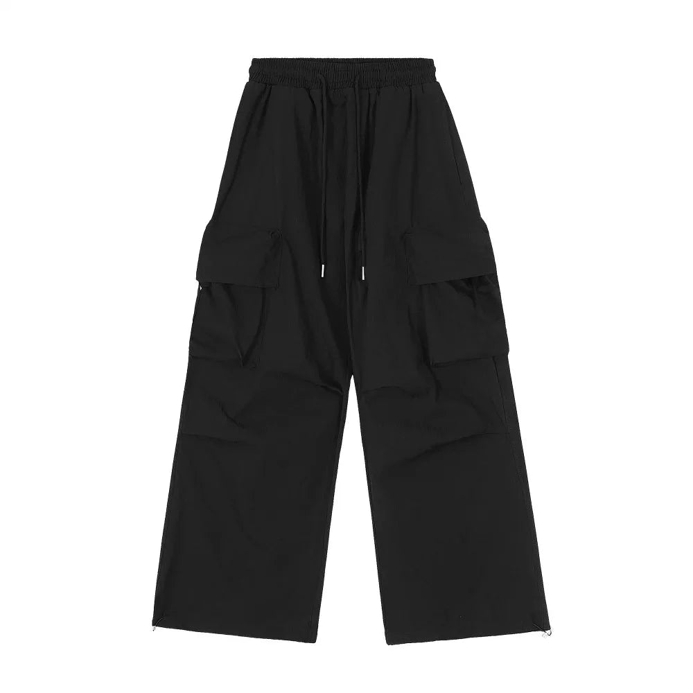 Lightweight Baggy Cargo Trousers — vista posteriore