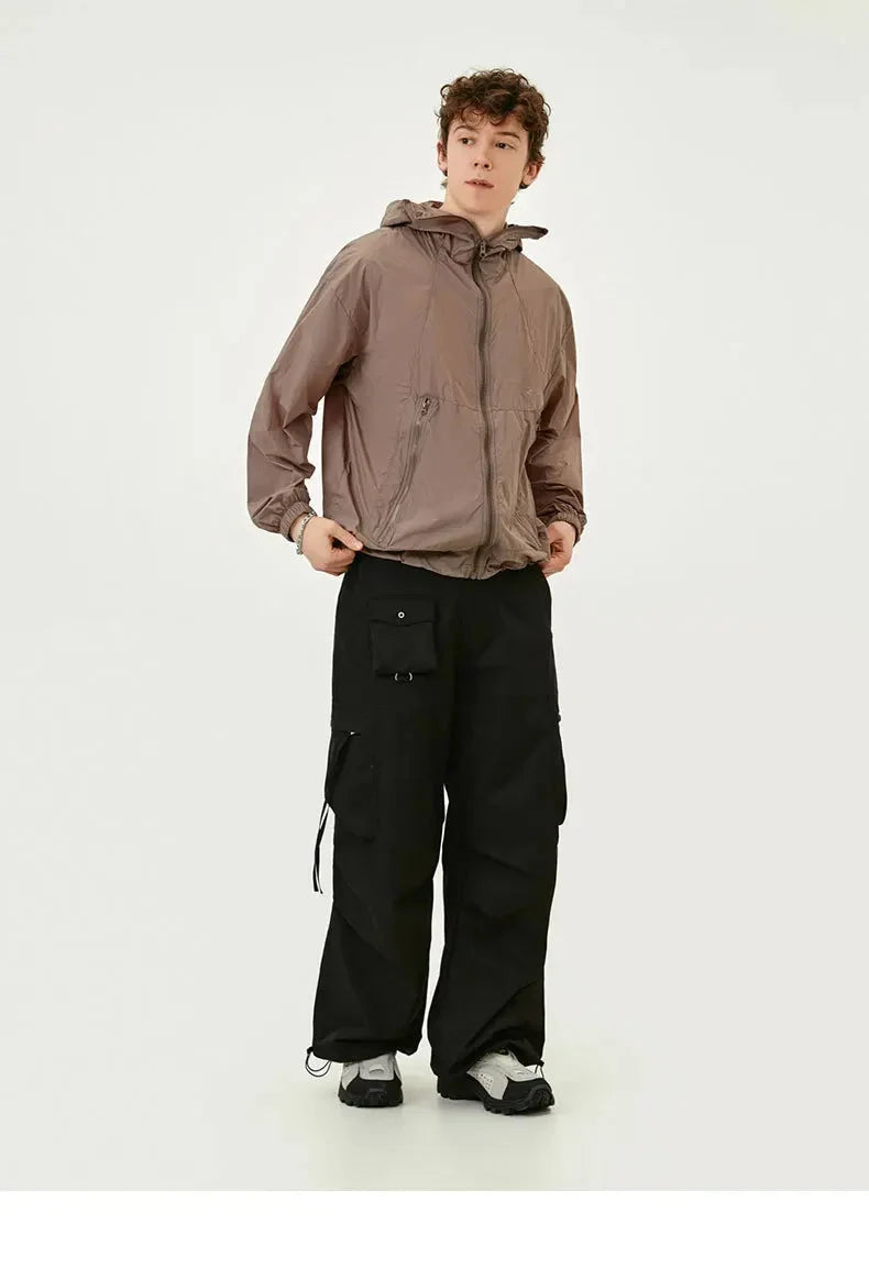 Lightweight Outdoor Walking Jacket — vista posteriore