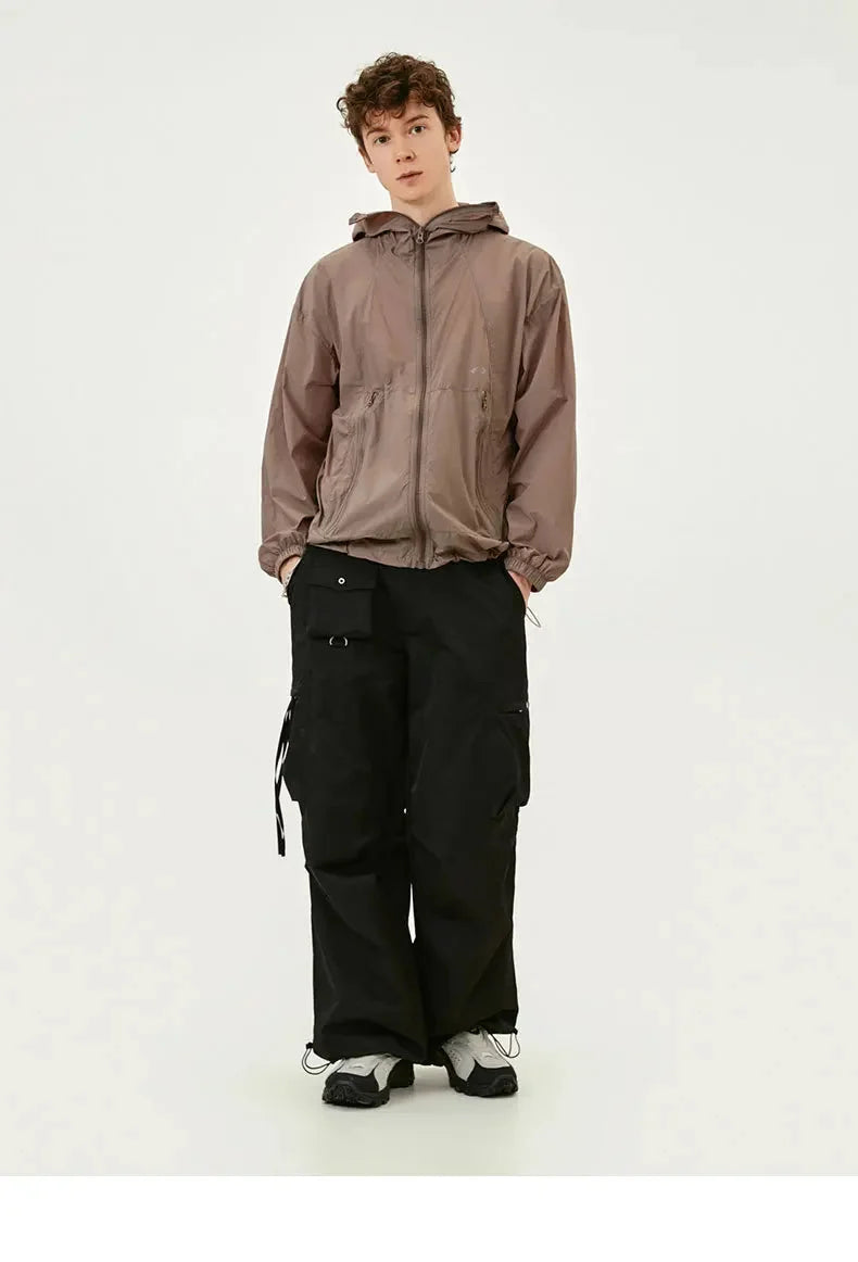 Lightweight Outdoor Walking Jacket — vista frontale