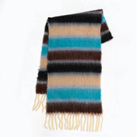 Lightweight Rainbow Knitted Shawl Scarf — dettaglio della stampa