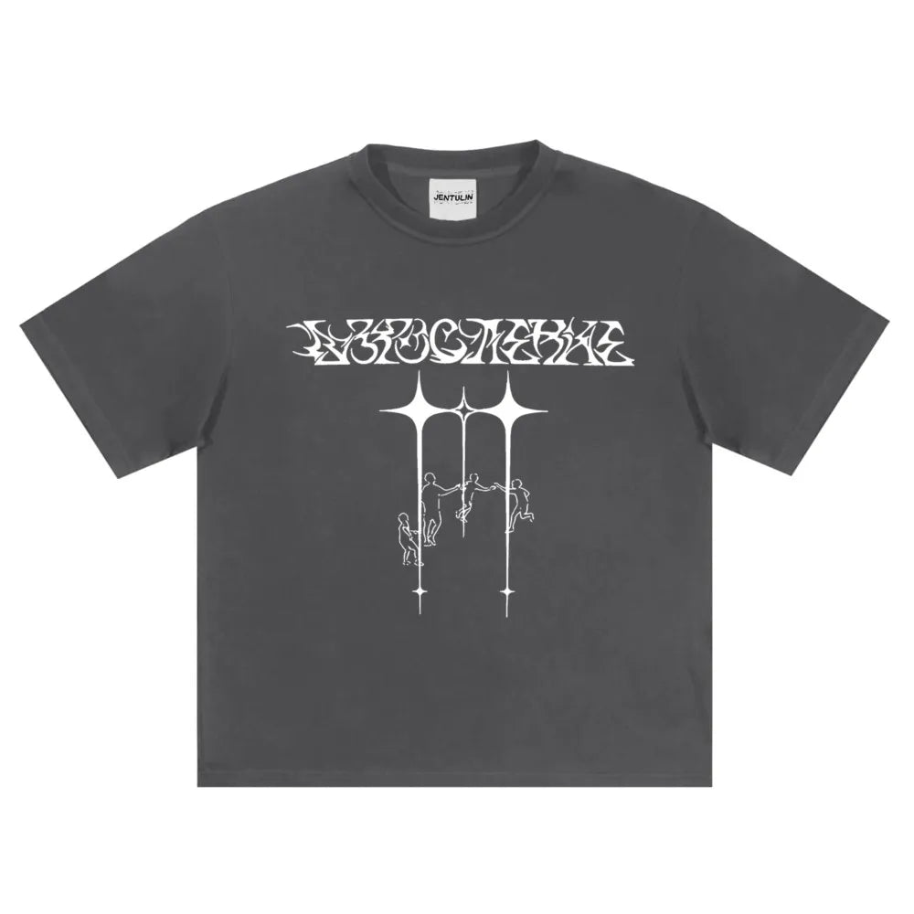 Line Graph Graphic T Shirt — vista completa