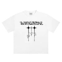 Line Graph Graphic T Shirt — vista posteriore