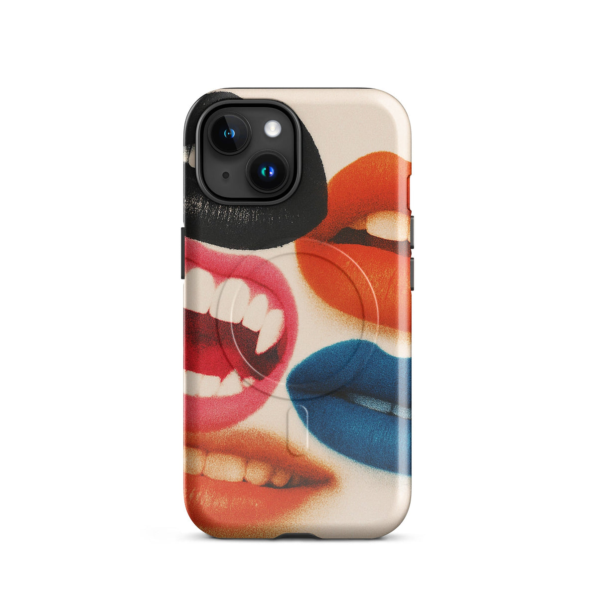 Lippy Lips MagSafe® Case — vista frontale