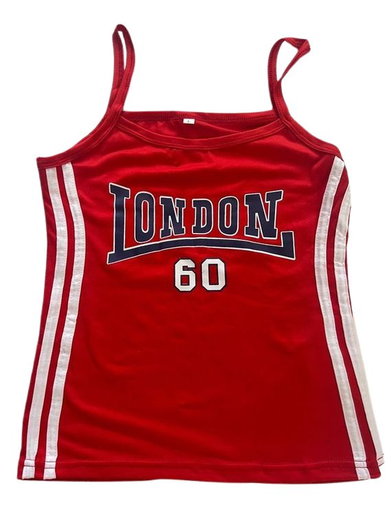 London Retro Tank Top — dettaglio
