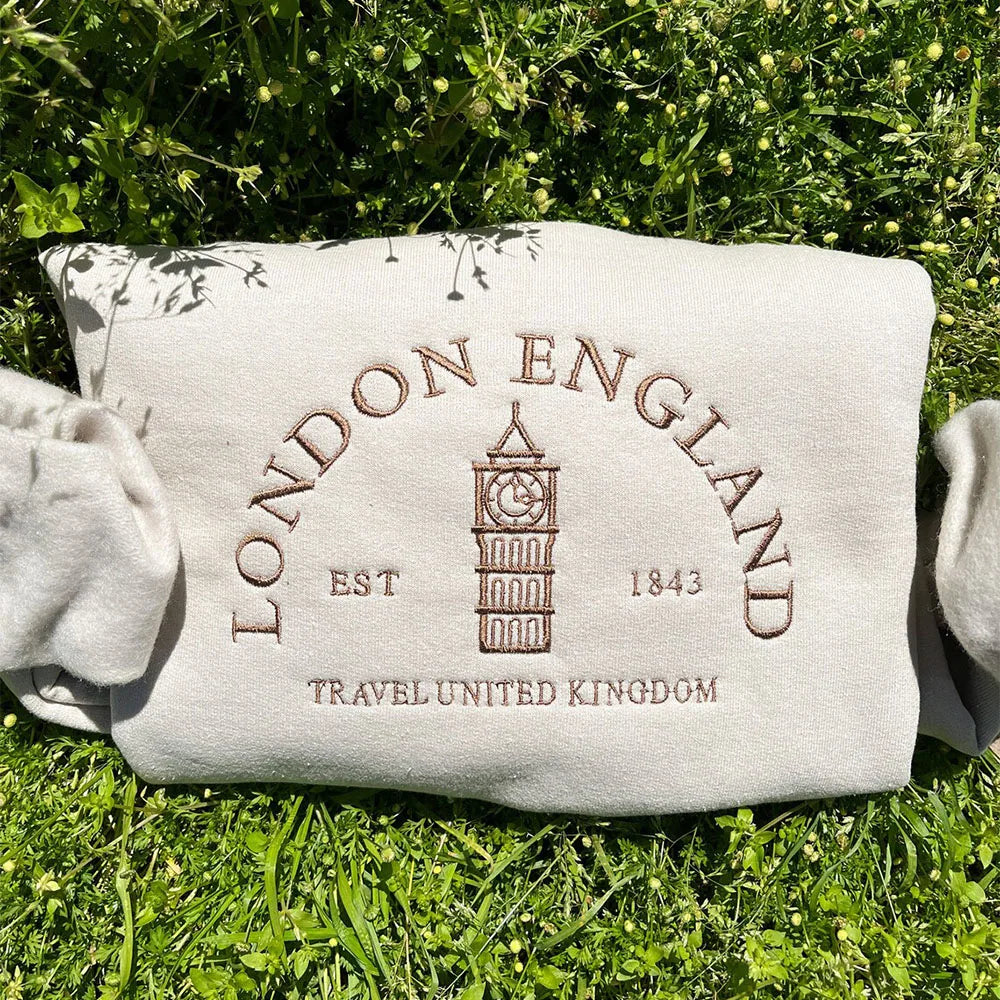 London Sweatshirt — dettaglio