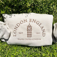 London Sweatshirt — dettaglio
