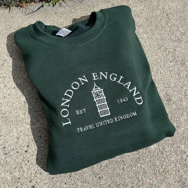 London Sweatshirt — vista frontale