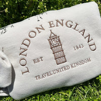 London Sweatshirt — vista posteriore