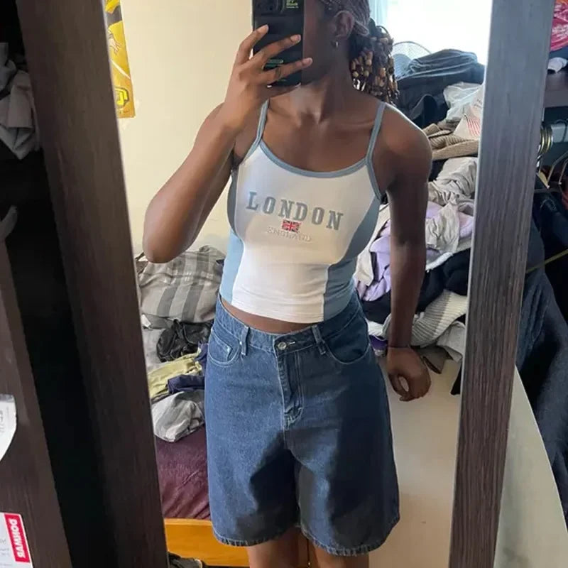 London Tank Top — vista laterale