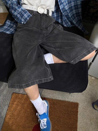 Long Baggy Denim Shorts Jorts — in alternativa
