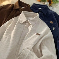 Long Sleeve Corduroy Shirt — in alternativa