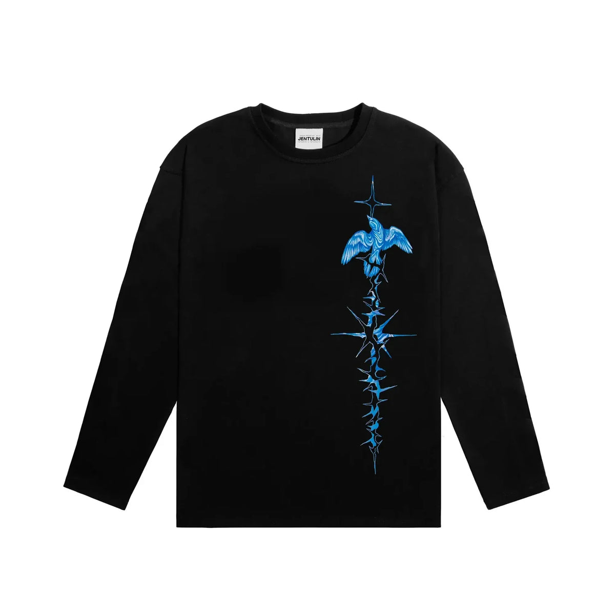 Long Sleeve Holy Graphic Top T Shirt — vista posteriore