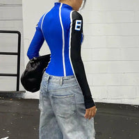 Long Sleeve Racing Body Suit Top — in alternativa