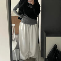 Loose Baggy Sweatpants Joggers Trousers — dettaglio del tessuto