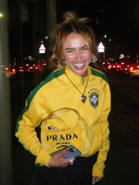 Loose Brazil Zip Up Jacket — dettaglio
