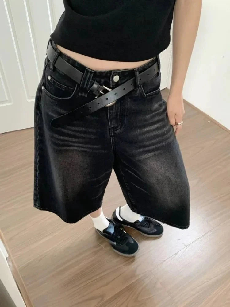 Low Rise Jean Shorts Jorts — in alternativa