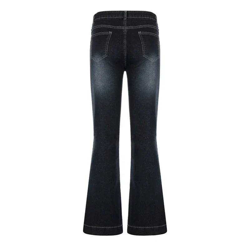 Low Waist Flared Jeans — in alternativa
