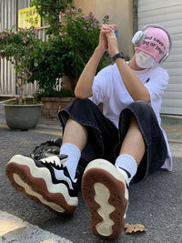 Low Waist Wide Leg Jorts — in alternativa