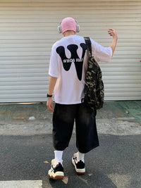 Low Waist Wide Leg Jorts — vista laterale
