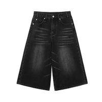 Low Waist Wide Leg Jorts — vista frontale