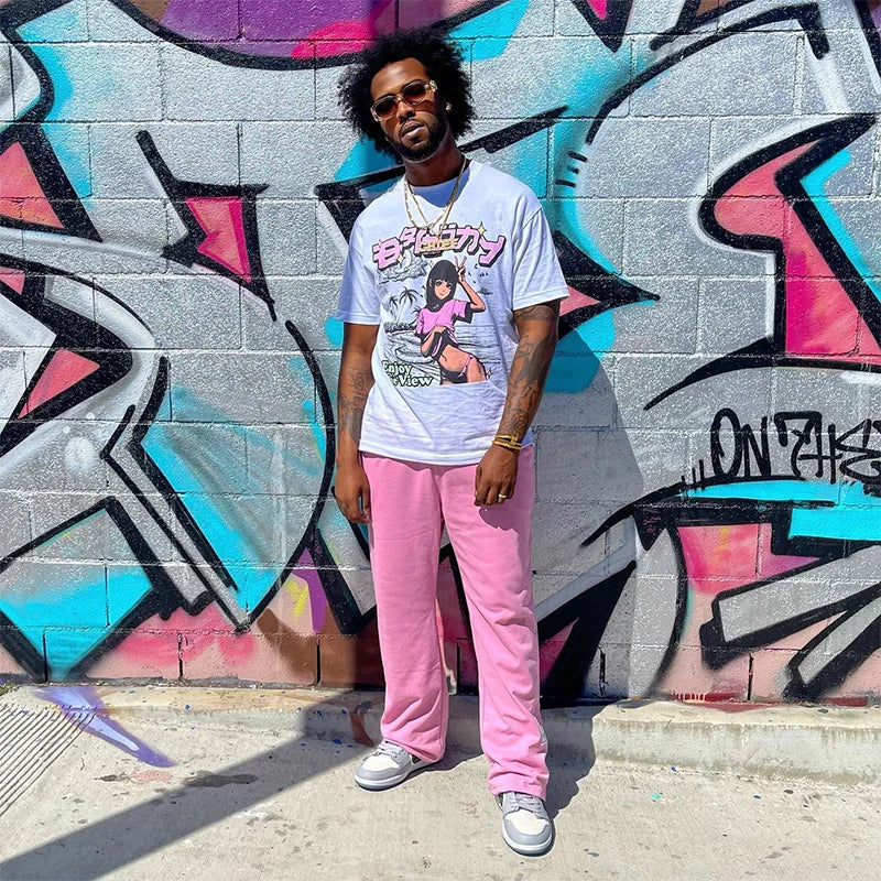 Magazine Graphic T Shirt — dettaglio del tessuto