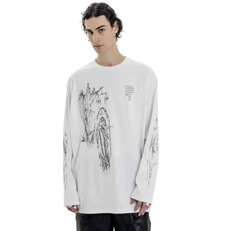 Memento Balance Graphic Long Sleeve Top — vista posteriore