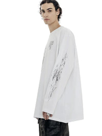 Memento Balance Graphic Long Sleeve Top — vista laterale