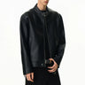 Y2K Mens Essential Faux Leather Jacket