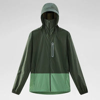 Mens Waterproof Light Windbreaker Jacket Coat — vista laterale