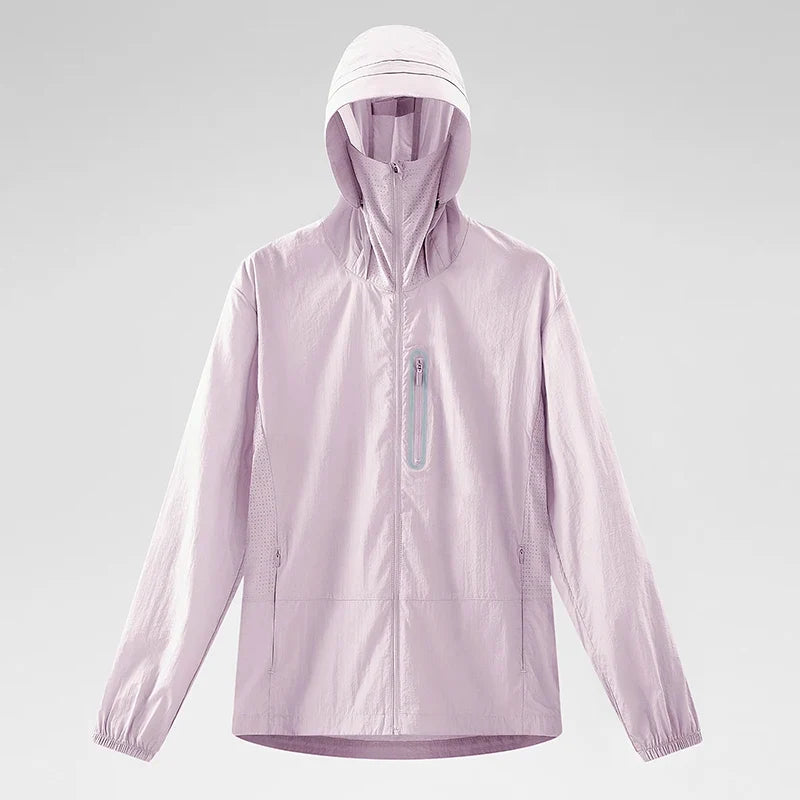 Mens Waterproof Light Windbreaker Jacket Coat — vista frontale